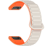 Compatible with Garmin Fenix 8 7X 7 7S Silicone Magnetic Bracelet Fenix 5X 5S Plus 3HR Strap 20mm 22mm 26mm QuickFit