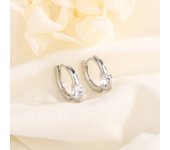New Fashion Fresh Flower Enamel Hoop Earrings for Women Dripping Oil Huggies Earrings Girl Charm Cute Ears Party Jewelry Gift