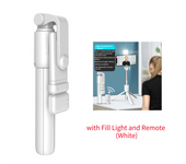 Teléfono Celular Selfi Palo Autofoto Palo Trípode Bluetooth Remote Inalámbrico Soporte Del Teléphone with Belleza Luz de Filtro PARA EL Phone