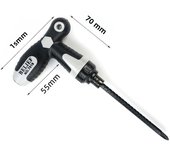 Ratchet Screwdriver Set Mini Cross Groove Drill Dual Purpose Small Slotted Telescopic Labor-Saving Screwdriver Hand Tool