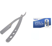 Men Professional Barber Razor Manual Shaver Straight Edge Stainless Steel Shaver Folding Shaving Shave With Blade