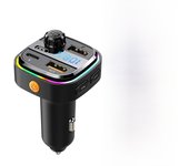 Bluetooth 5.0 FM Transmitter Handsfree Car Radio Modulator MP3 Player With 22.5W USB Super Quick Charge Adapter for Car