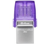 Pendrive 64GB Kingston DataTraveler microDuo 3C USB 3.2