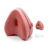 Leg Cushion Slow Rebound Memory Foam Leg Pillow Air Layer Concave Knee Pillow