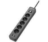 Ess surgearrest 5 outlet 2usb 230v