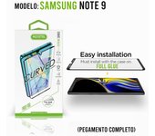 Protector Cristal Curvo Full Glue - Samsung Galaxy Note 9 Negro