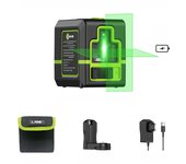 Lfine Laser Level 2 Lines Green Light Level Laser Horizontal Vertical Nivel Laser automatic 360°Self-Leveling laser level Tools