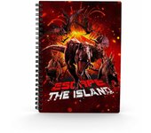 Libreta sd toys efecto 3d escape jurassic world