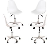 Pack 4 Sillas Dicron - Blanco