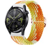 Universal 18/20/22mm Braided Loop for Samsung Watch 6/Amazfit GTR4/Huawei watch 4/Garmin vivoactive 5/Fossil GEN6 42mm Watchband