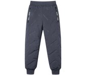 Dubbped Boys Girls Winter Pants Waterproof Cotton Padded Thick Warm Trousers Ski Pants Elastic Kids Fleece Pant Thick Clothes