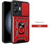 For OPPO Realme C55 C53 Case Shockproof Armor Car Holder Phone Cover For Realme 11 10 Pro Plus 5G Camera Lens Protection