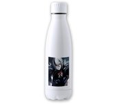 MERCHANDMANIA BIDON TÉRMICO AISLANTE 700 ML ACERO INOXIDABLE personaje videojuego chica mujer siniestra rpg tapon seguridad botella