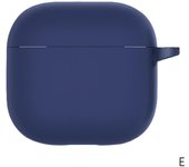 For Airpods 4 Protective Case Solid Color Soft Silicone Protective Case Anti-drop Dust protection Wireless Earphone Case Cover