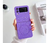 Magnetic for Samsung Galaxy Z Flip 6 5 4 3 5G Case Wireless Charging for Magsafe Soft Matte Star Cover Fold Shell Fundas
