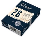 FOURNIER - Baraja de Bridge Nº 26 de 55 Cartas con 2 Índices Estándar. Azules