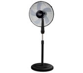 Ventilador Pie 40CM 50W Ufesa 84105609 Seattle Negro