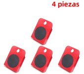 2/4Pcs Heavy Duty Furniture Lifter Furniture Mover Lifter with Wheel Lifting Moving Furniture Helper for Easy & Safe Moving