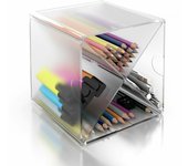Organizador Multiusos Archivo 2000 Transparente 15 x 15 x 15 cm
