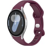 Correa de silicona para Samsung Galaxy Watch 7 / 6 / 5 / 4 / Amazfit GTS 4 / Garmin Vivoactive 5, Pulsera Fina Ancho 20mm