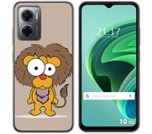 Funda Silicona para Xiaomi Redmi 10 5G diseño Leon Dibujos