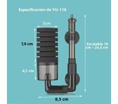 New Aquarium Filter for Aquarium Fish Tank Air Pump Skimmer Biochemical Sponge Filter Aquarium Bio Filters Filtro Aquario