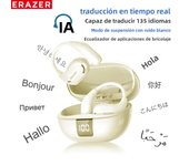 ERAZER XT66PRO Bluetooth Earphones ASMR Headsets DIY APP AI Translator Earbuds Wireless Headphones 13 Hours long life Display