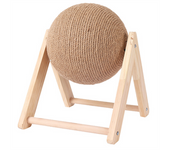 Pet Scratching Ball Toy Kitten Sisal Rope Ball Board Grinding Paws Toys Scratcher Wear-Resistant Pet Furniture Supplies