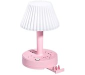 Multi-functional Convertible Socket Table Lamp Bedroom Bedside Lamp Third gear dimming USB charging