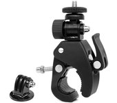 KFFTWWX for Gopro Hero 13 12 11 10 9 8 7 6 5 Black Bicycle Motorcycle Handlebar 360 Degree Tripod Mount for YI SJCAM Accessories