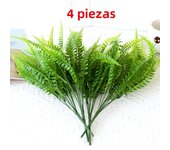 2/4Pcs/1Pc Artificial Plants Fake Boston Ferns Bushes Faux Shrubs Greenery Plant for Home Garden Outdoor Yard Decoration