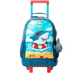Totto Mochila infantil ruedas Little Surfer -Dimensiones:30 x 41.5 x 19 cm-Material: poliester