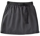 Elastic waist belt, work dress, half skirt, niche design, zippered hem, drawstring anti glare A-line casual short skirt