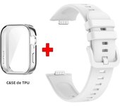 TPU Case+Silicone Strap for Huawei Watch Fit 3 Strap Replacement Band for Huawei Watch Fit3Watch Band With Case Screen Protector