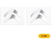 Metal Car Logo Emblem DIY Decoration Sticker For Citroen C1 C2 C3 C4 C5 C6 C8 C4L DS3 DS4 DS5 LS DS6 Grand Picasso C3-XR C4