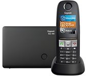 Gigaset E630 - Teléfono inalámbrico (DECT, 50 m, 300 m, 150 entradas) Negro