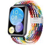 Nylon band for HUAWEI watch fit 2 strap watchband accessories braided solo loop correa bracelet for HUAWEI watch fit2 new band