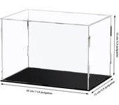 Clear Acrylic Display Case Dustproof Toy Car Trucks Vans Model Box Collection Storage Countertop Show Box