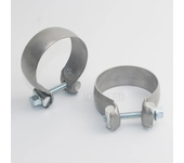 Automobile exhaust pipe arc clamp muffler connector pipe card card tail throat connection pipe clamp clamp