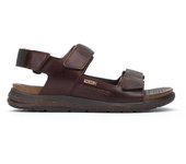 Pikolinos MOB-0122 Sandalias para hombre marrones en piel 85457