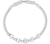 Guess Pulsera Mujer Arm Party De Acero Plateado