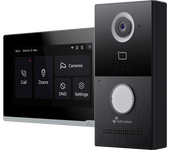 Nivian  Kit de Videoportero a 2 Hilos Smart Cámara y Lector tarjetas MF 13,56 MhZ , Apto para exterior