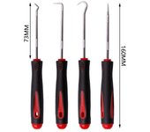4PCS/Set Car Remover Tool Set Auto Car Pick and Hook Set O Ring Oil Seal Screwdrivers Gasket Puller Craft Hand Mechanic Tools