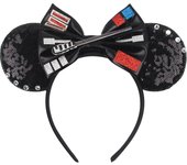 Newest Disney Mickey Mouse Ears Headband Kid Adult Festival Party Sequins 5" Bow Headband Women Baby Girl Party Hair Accessories