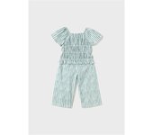 Moda infantil niña MAYORAL 1.573 019 CONJUNTO PANTALON LARGO ESMERALDA 35420 25V