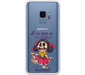 Funda compatible con Samsung Galaxy S9 - A mi que ni me cuelguen ese muertito