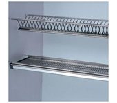 Ocasionalia Escurreplatos de Acero Inoxidablepara mueble de 50cm | Bandeja Extraible