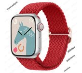 Braided Solo Loop For Apple watch Ultra band 40mm 44mm 41mm 38mm 49mm 45mm Elastic Nylon bracelet iWatch series 9 8 7 3 se strap
