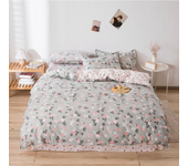Colección de verano: Juego de Sábanas de Microfibra de 3 y 4Piezas ligero, suave, fresco Primavera, Verano. Dormitorio Elegante