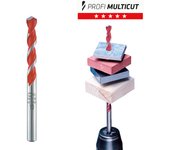 Broca Alpen Multiuso Cilindrica 6,0 Mm para Taladrado en Metal y Madera con Filos Muy Agudos